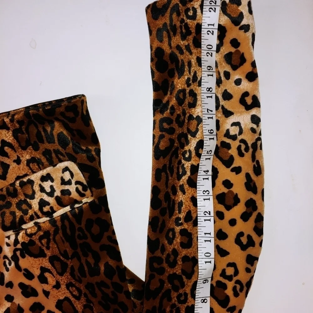 Cheetah Animal Print Blazer A Line 6